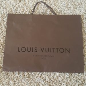 Louis Vuitton shopping bag 18 " × 24 " used